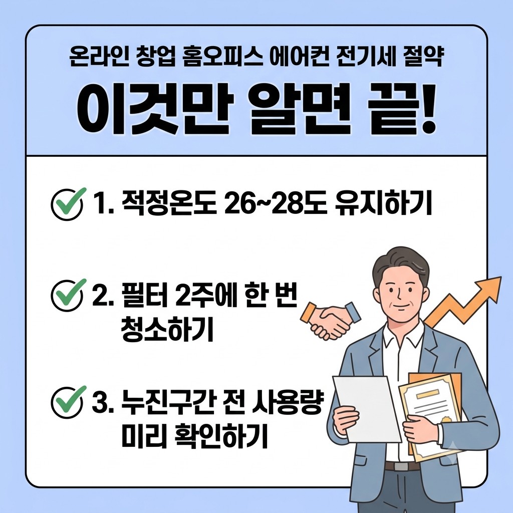 에어컨 전기세 절약 핵심 체크포인트