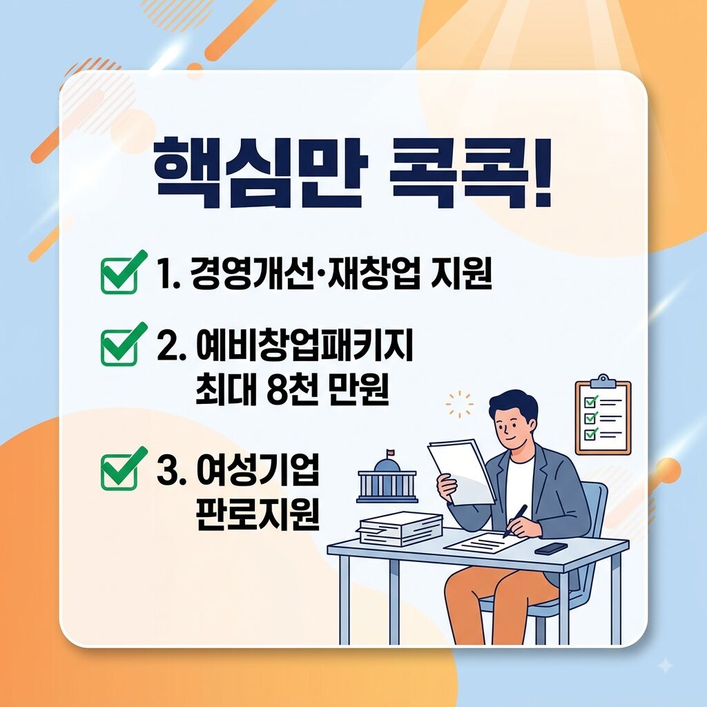 소상공인 정부지원금 창업 여성기업 가이드