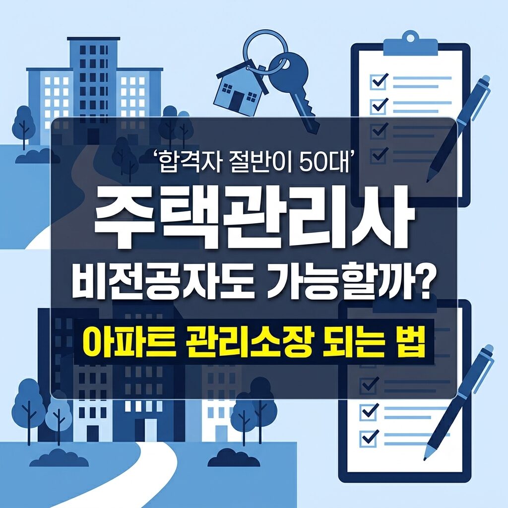 주택관리사 비전공자 아파트 관리소장